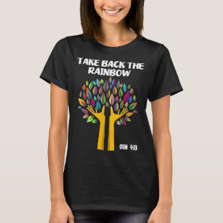 Terugnemen van de regenbooggenese 913 Gods Pro T-shirt