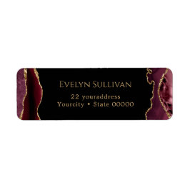 Terugroeplabel Bourgogne en goudmakerij Etiket