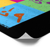 Terugslagspeel Shuttle Sport Badmintonracket Voor Poster (Hoek)