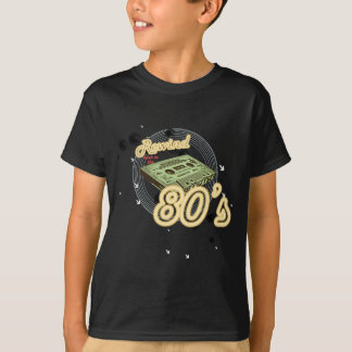 Terugspoelen naar de jaren 80 t-shirt