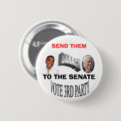 terugsturen... ronde button 5,7 cm (Voorkant /achterkant)