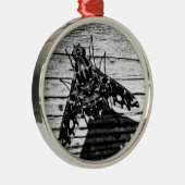 terugvliegen metalen ornament (Rechts)