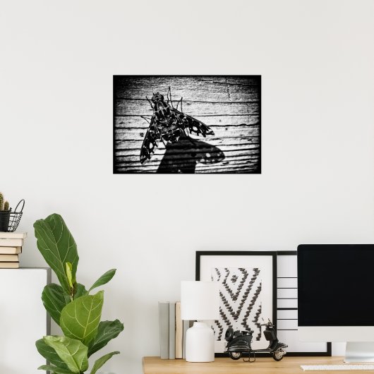 terugvliegen poster (Thuiskantoor)