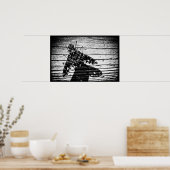 terugvliegen poster (Keuken)