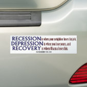 Terugvordering... Bumpersticker (Op auto)