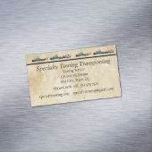 Terugvorderingsvervoer van sleepbaanassistentie magnetisch visitekaartje (Voorbeeld)