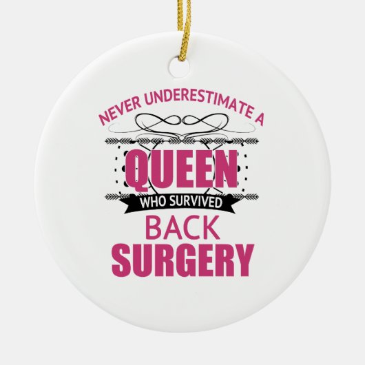 Terugwinning van chirurgische ingrepen bij vrouwen keramisch ornament (Voorkant)