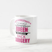 Terugwinning van chirurgische ingrepen bij vrouwen koffiemok (Voorkant links)