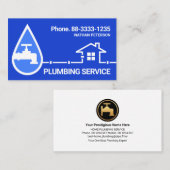 Terugwinning van de druppelbuis van krampen visitekaartje (Voorkant / Achterkant)