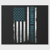 Terugwinning van drugsverslaving cadeaupapier (Vlak)