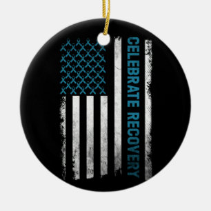 Terugwinning van drugsverslaving keramisch ornament