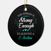Terugwinning van vrouwen uit de C-sectie Keramisch Ornament (Links)