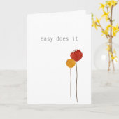 terugwinnings wenskaart kaart (Gele Bloem)