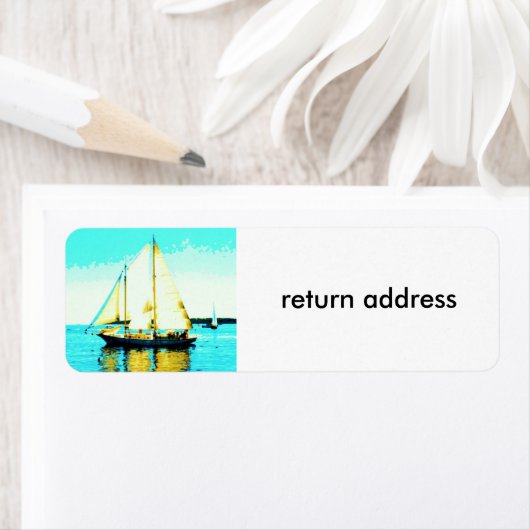 terugzendadres sailing schoener etiket (Insitu)