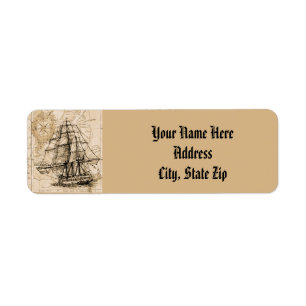  terugzendadres verzendkaart etiket