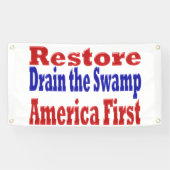 Terugzetten Amerika eerste afvoer van het moerasbl Spandoek (Horizontaal)