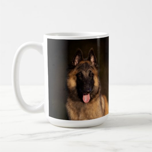 Tervuren Belgium Shepherd Koffiemok (Links)