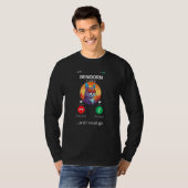 Terwijl Benidorm roept en ik moet gaan Spanje Holi T-shirt (Voorkant volledig)