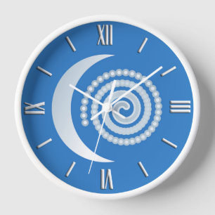 Terwijl de halve maan spiraal