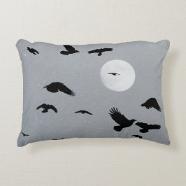 Terwijl de kraaien vliegen accent kussen