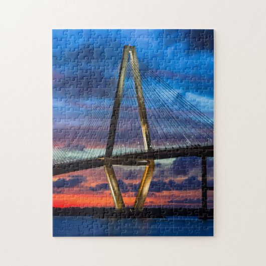 Terwijl de lichten aankomen legpuzzel (Verticaal)