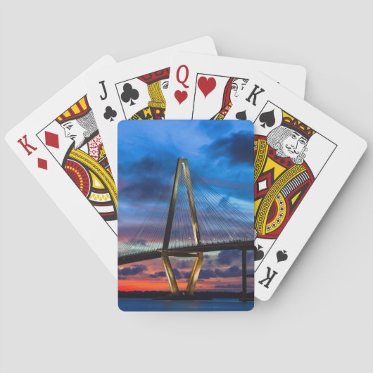 Terwijl de lichten aankomen speelkaarten (Achterkant)