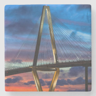 Terwijl de lichten aankomen stenen onderzetter