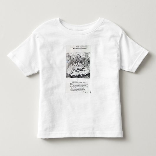 Terwijl de Salamander in brand leeft Kinder Shirts (Voorkant)