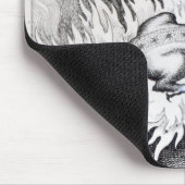 Terwijl de Salamander in brand leeft Muismat (Hoek)