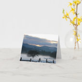 Terwijl de spirits wakker worden... kaart (Gele Bloem)