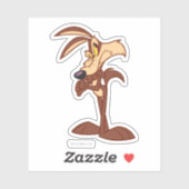 TERWIJL E. COYOTE™ armen gekruist Sticker (Vel)