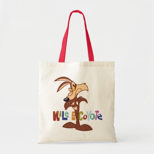 TERWIJL E. COYOTE™ armen gekruist Tote Bag (Voorkant)