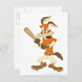 TERWIJL E. COYOTE™ Batter omhoog is Briefkaart (Voorkant / Achterkant)