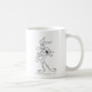 TERWIJL E. COYOTE™ er tevreden uitziet Koffiemok