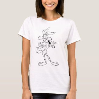 TERWIJL E. COYOTE™ er tevreden uitziet T-shirt