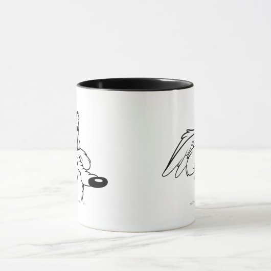 TERWIJL E. COYOTE™ omhoog kijkt Mok (Midden)