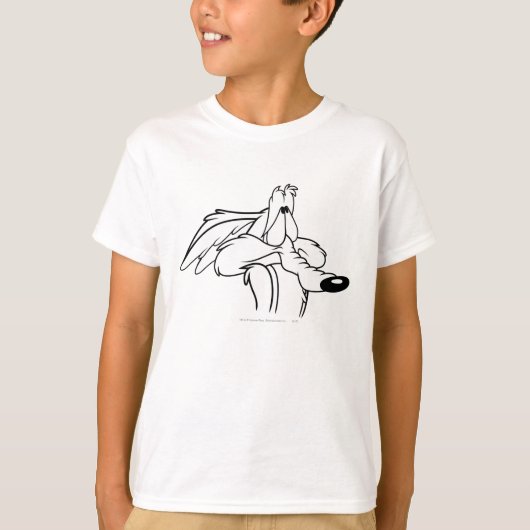 TERWIJL E. COYOTE™ omhoog kijkt T-shirt (Voorkant)