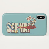 TERWIJL E. COYOTE™ raketten voorbij ROAD RUNNER™ Case-Mate iPhone Case (Achterkant (horizontaal))