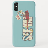 TERWIJL E. COYOTE™ raketten voorbij ROAD RUNNER™ Case-Mate iPhone Case (Achterkant)