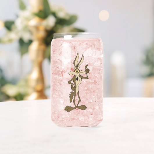 TERWIJL E. COYOTE™ Staande groot Blikvorm Glas (Insitu (Huwelijk))