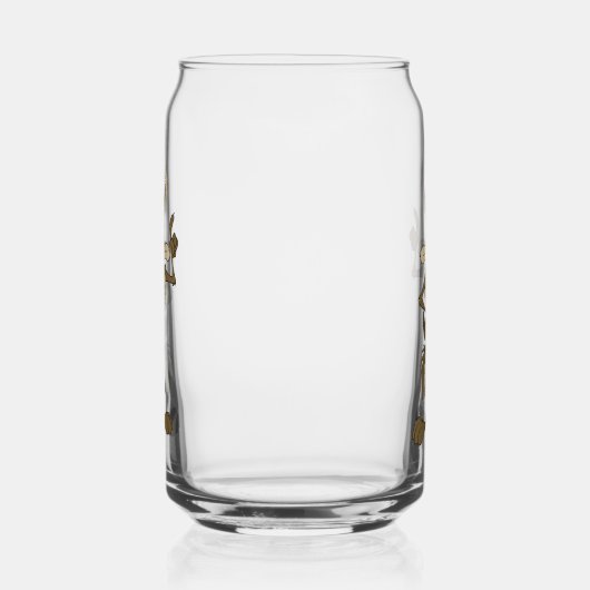 TERWIJL E. COYOTE™ Staande groot Blikvorm Glas (Rechts)