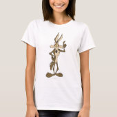 TERWIJL E. COYOTE™ Staande groot T-shirt (Voorkant)