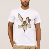 TERWIJL E. COYOTE™ tevreden hoofd schot T-shirt (Voorkant)