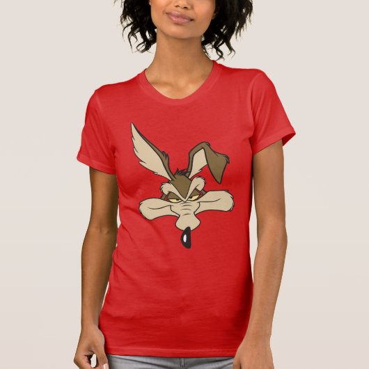 TERWIJL E. COYOTE™ tevreden hoofd schot T-shirt (Voorkant)