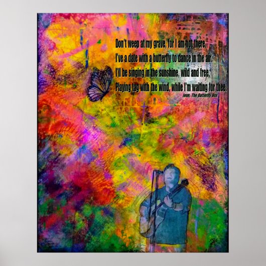 Terwijl het wachten op Thee Poster (Voorkant)