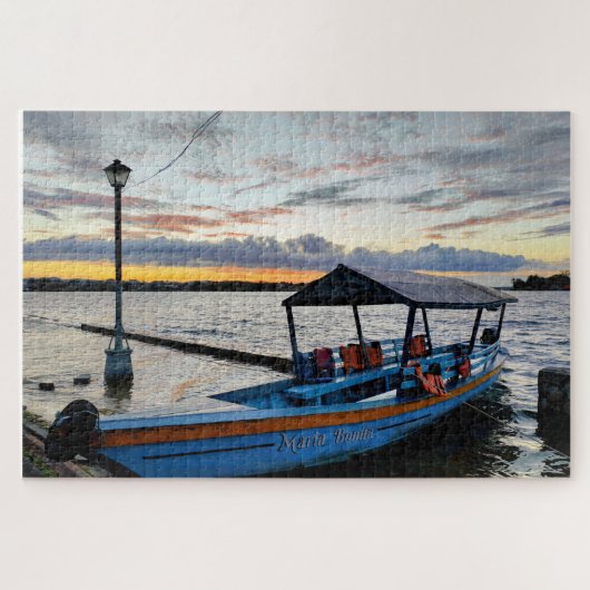 Terwijl het water stijgt Puzzel (Horizontaal)