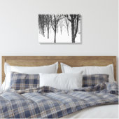 terwijl ik de kant van bomen kies canvas afdruk (Insitu (Slaapkamer))