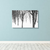 terwijl ik de kant van bomen kies canvas afdruk (Insitu (Houten vloer))