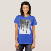 terwijl ik de kant van bomen kies t-shirt (Voorkant volledig)