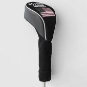 Terwijl ik het zei Grappig Politiek Trump 2024 Golfheadcover (Schuin)